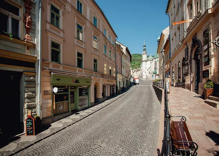 Priestranny Moja Marina V Srdci Stiavnice Lägenhet *