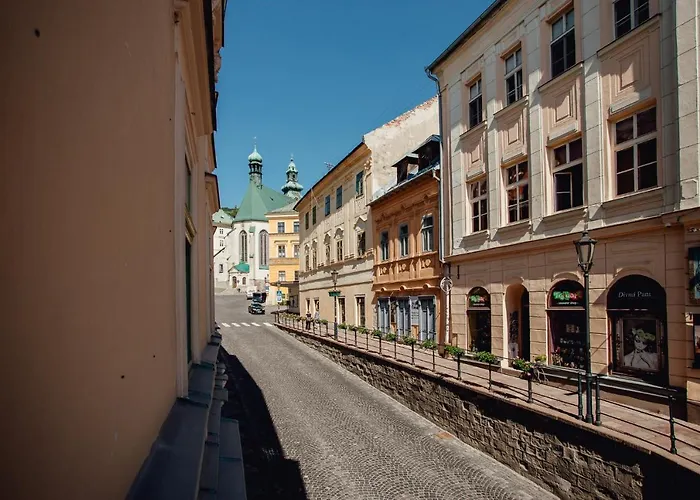 Priestranny Moja Marina V Srdci Stiavnice Lägenhet *